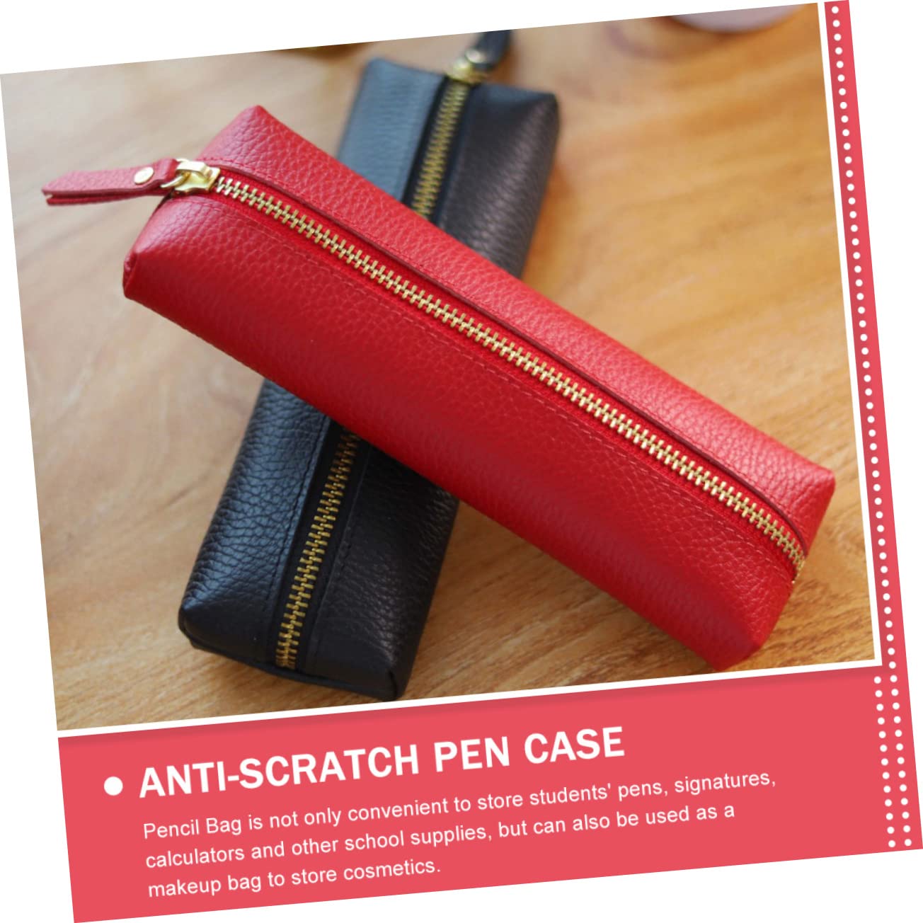 Tofficu Astuccio Portapenne Portatile Da 2 Pezzi Per La Scuola Multifunzione Con Cerniera Colori Vivaci Per Studenti E Artisti