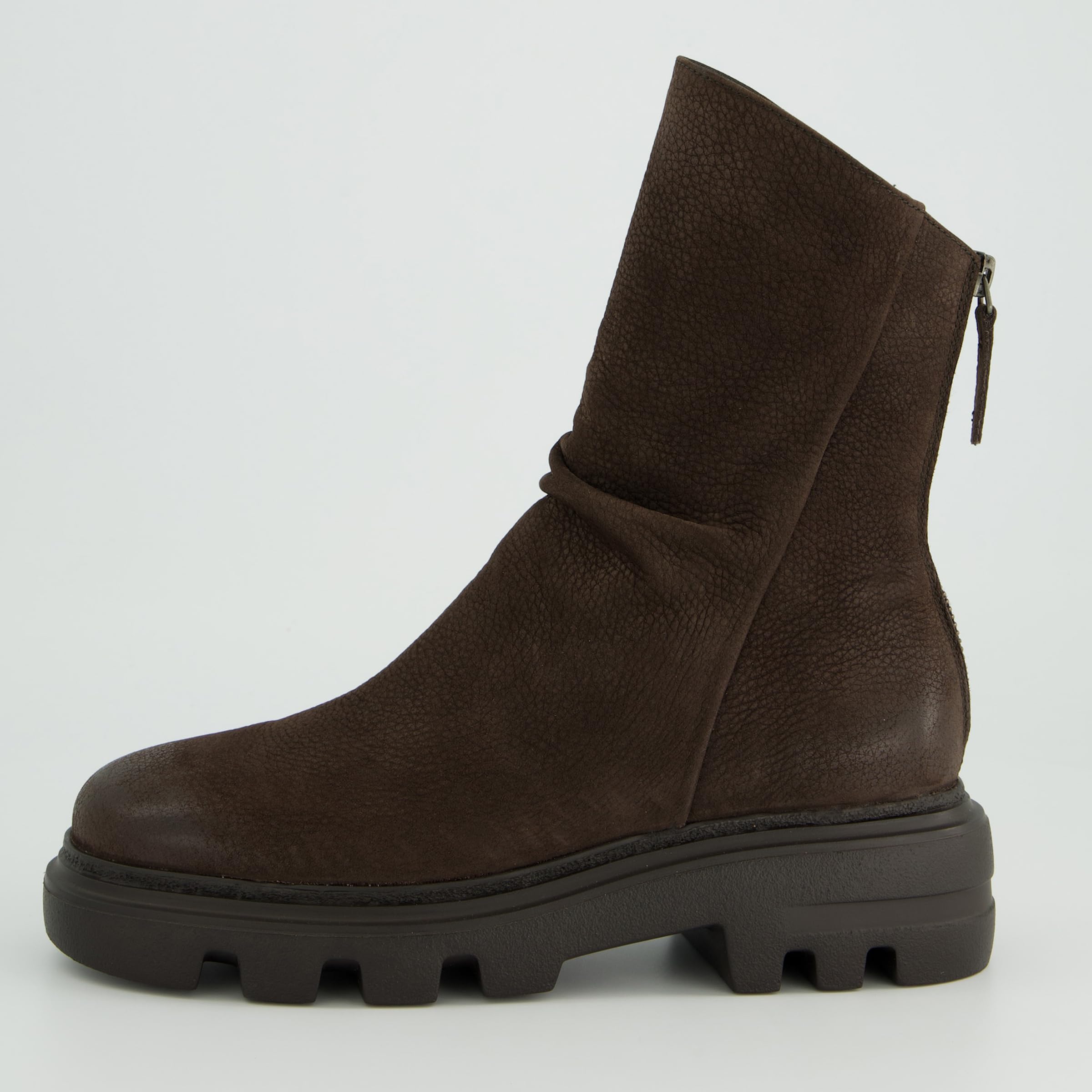 Paul Green Damen Ballerinas mit Absatz 8253-000 Weite XX-Schmal Reißverschluss