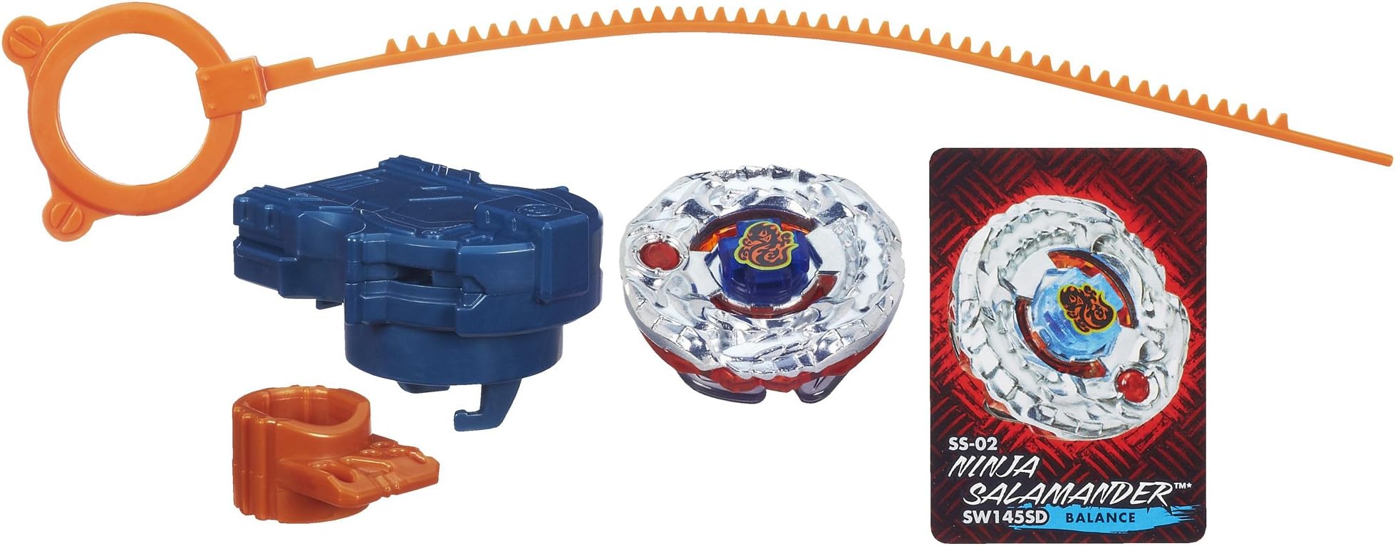 Beyblade for kid Shogun Steel Beybattle SS-02 Ninja Salamander Top, SW145SD