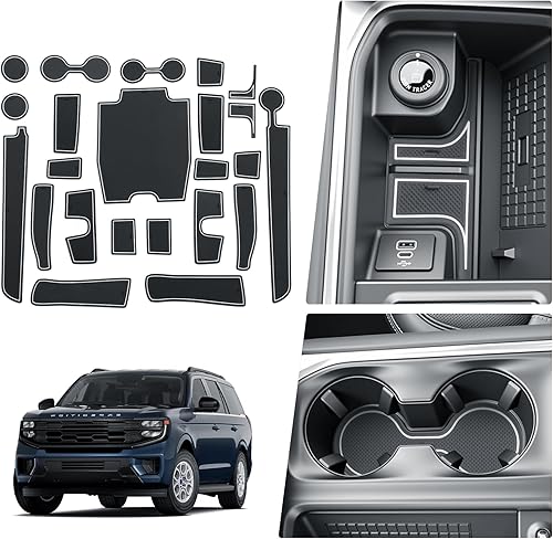 Vista 101 de BIBIBO Alfombrillas con ranura para puerta de automóvil Accord 2023 2023 2024, almohadillas de ranura para puerta de Honda Accord 2023 2024