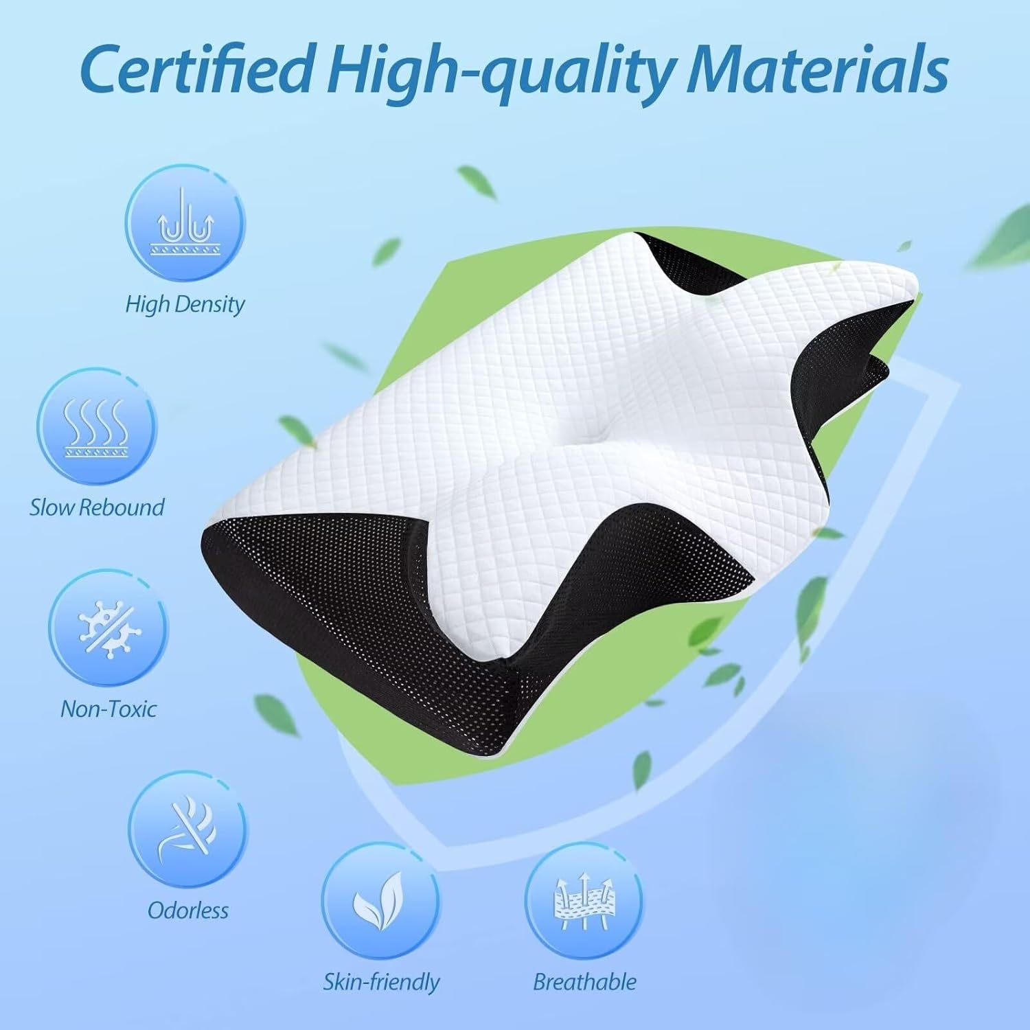 SWZEC OrthoSleep - Almohada Cervical Original