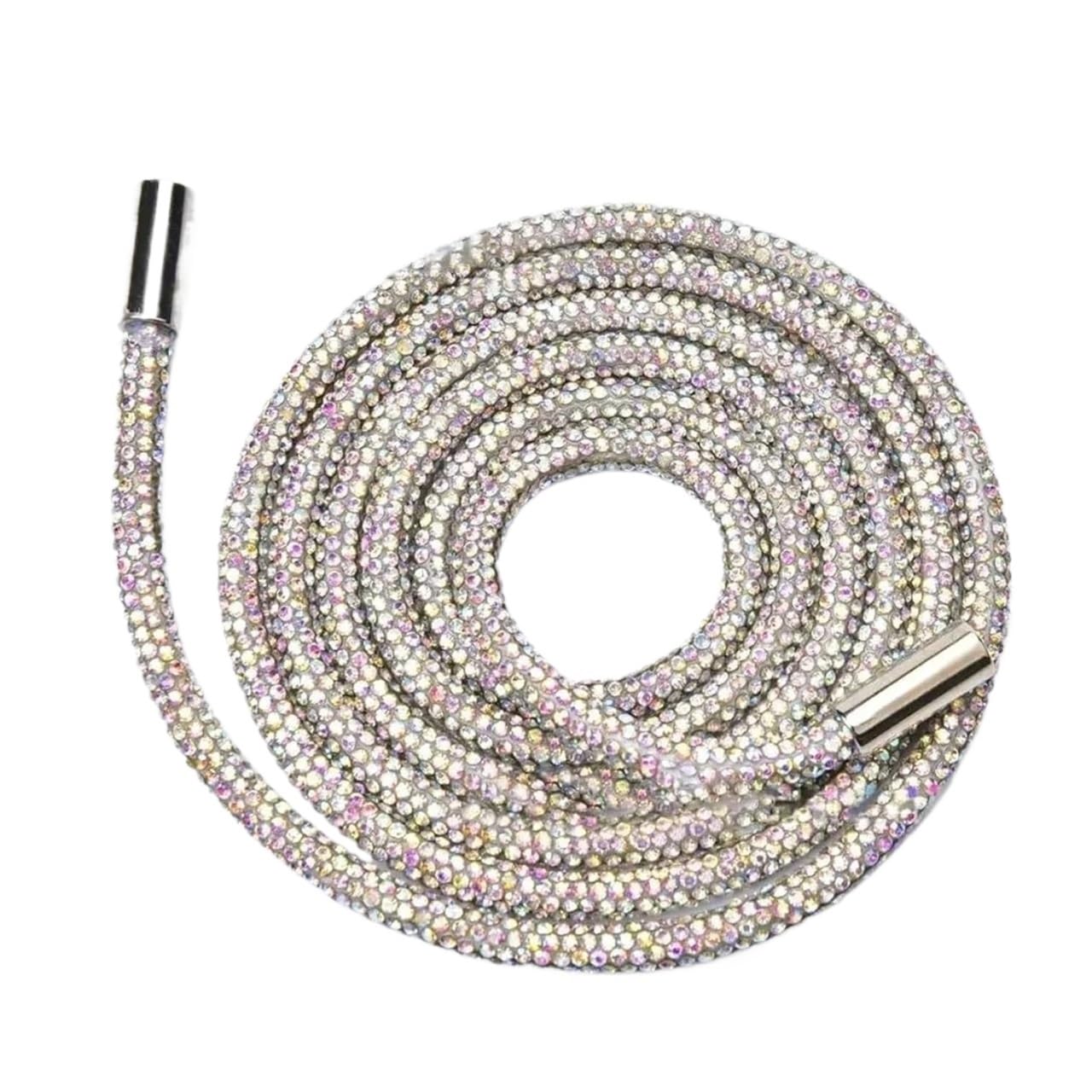 Cordon en cristal brillant multicolore pour remplacer le lacet de votre sweat à capuche