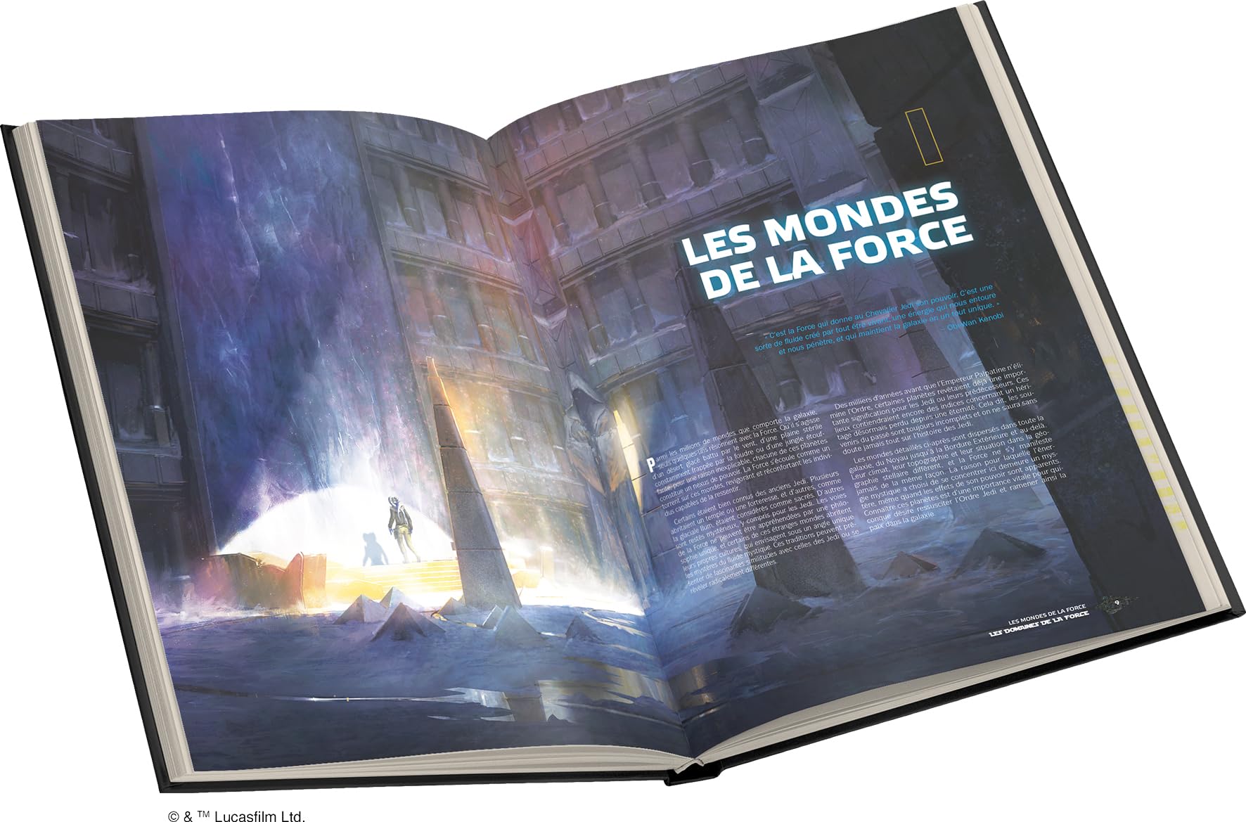 Asmodee - Star Wars: Forza e Destinato – I Campi della Forza - Edge - Supplemento JdR - Libro Gioco di ruolo - 14 Anni e + - Versione Italiana