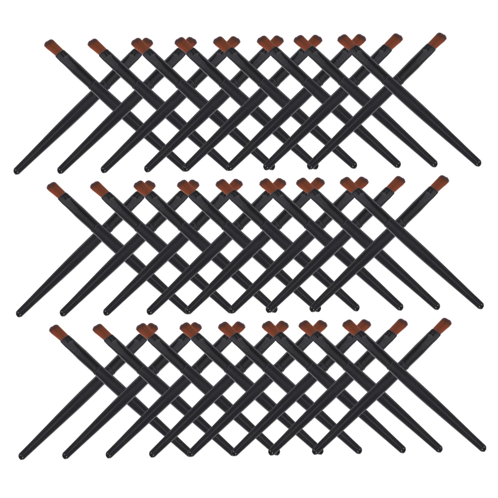 PartyKindom 100Pcs Disposable Lip Brush Makeup Tool Multi Function Plastic Lipstick Applicator for Lip Gloss Concealer Eyeshadow Portable Cosmetic Brush for Travel Home Use