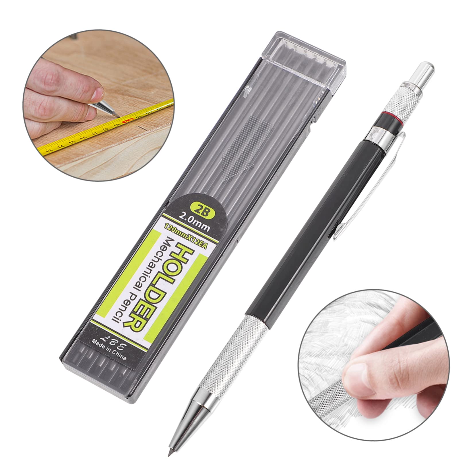 NUOBESTY 9 Set Di Matite Automatiche Con Punta Fine Esteticamente Gradevoli Set Di Matite Meccaniche - Materiale Durevole