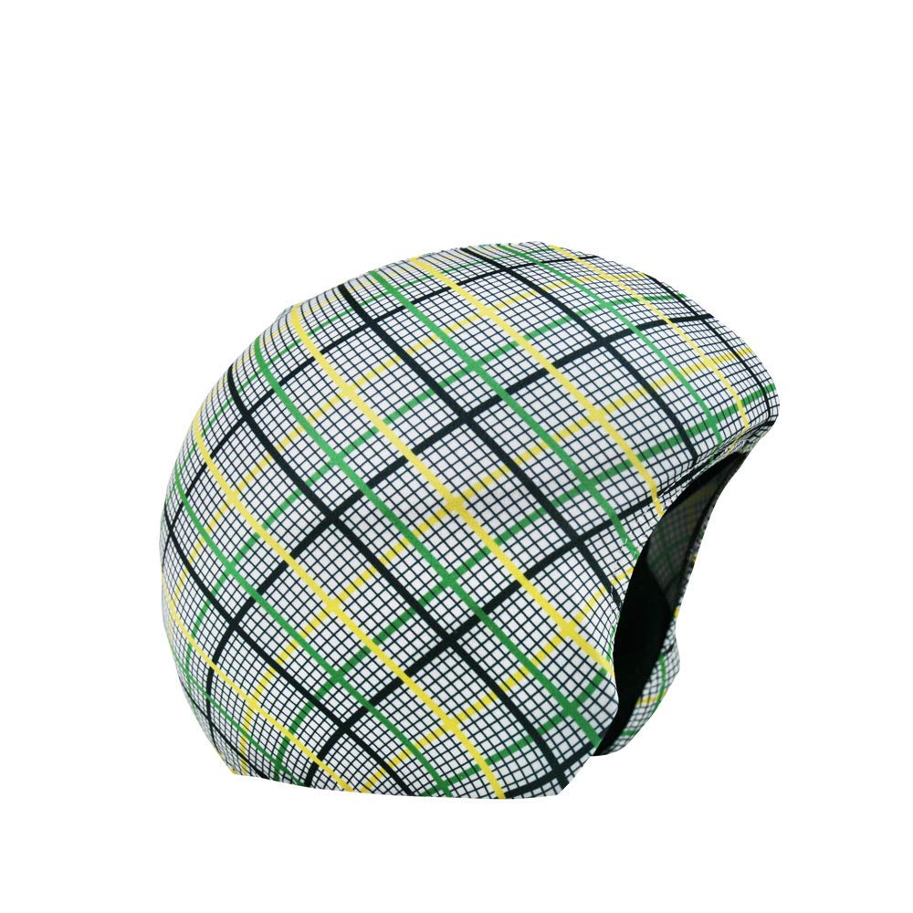 COOLCASC® Jamaïque - Couvre Casque Ski Enfant Universel - Personnalisez Votre Casque avec Une Housse Ski protectrice, Originale et Amusante - Accessoires Ski - Taille Unique