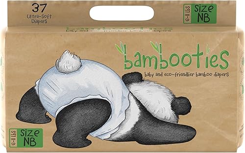 Miniatura 11 de Pañales de bambú para bebés, totalmente libres de cloro para pieles sensibles para recién nacidos a XXL. Materiales a base de plantas