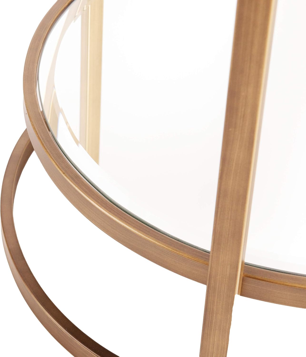 SEI Furniture Gardner bar Table, Gold : Home & Kitchen