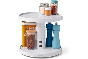 Crazy Susan Stackable Lazy Susan: Ultimate Kitchen Organization and Space Saver