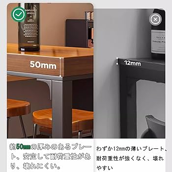 バー用カウンターテーブル 1050mm 楽天市場】カウンターテーブル ハイテーブル 4人掛け スリム
