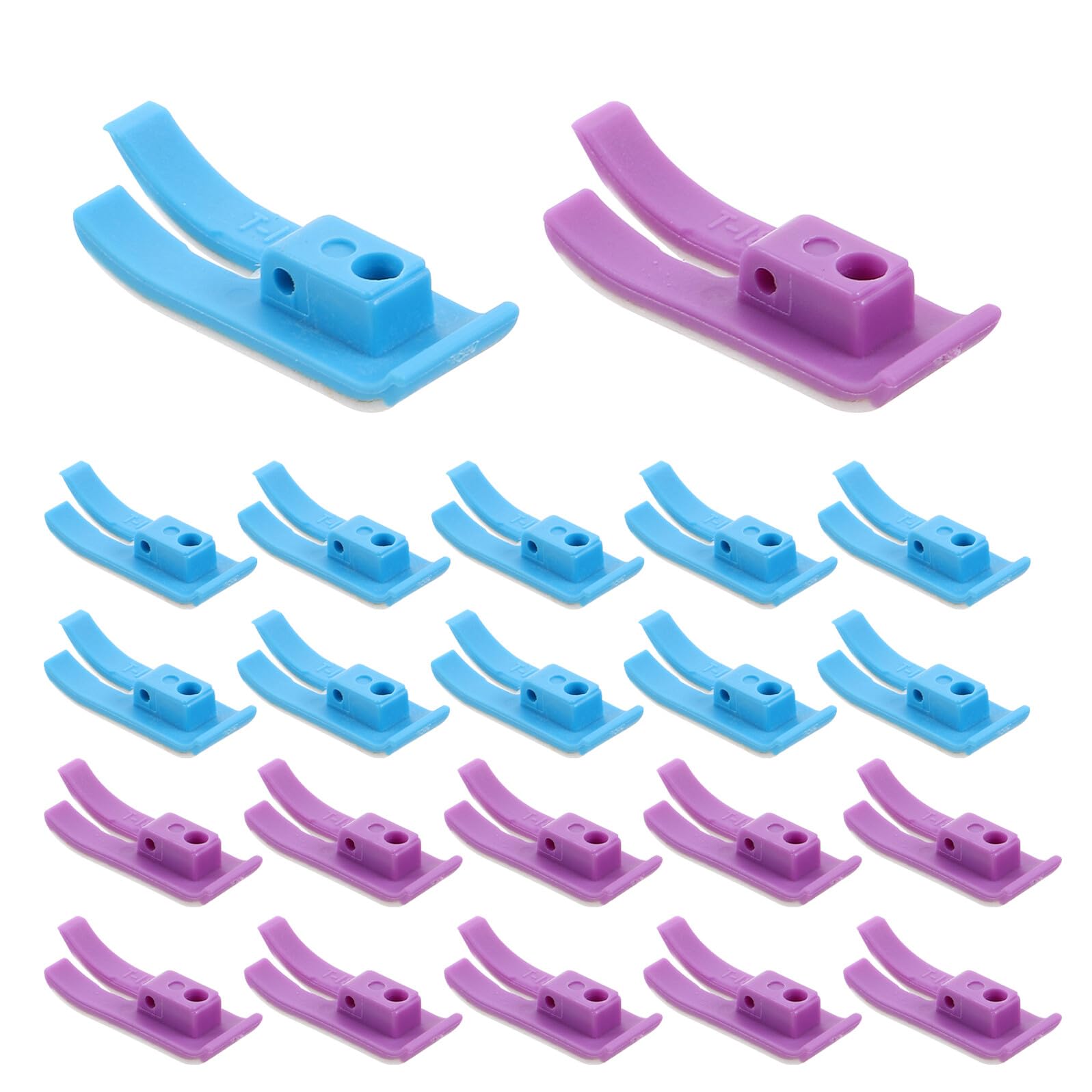 Pieds-de-biche COHEALI machine à coudre : kit 100 accessoires textile cuir et plastique