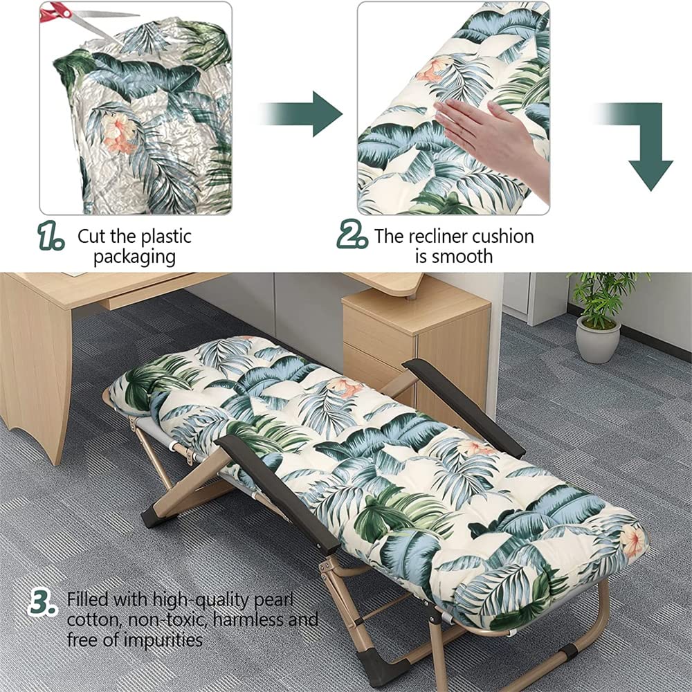Beach LounCush Extra dicker Sitz, für den Innen- und Außenbereich, 48 x 120 x 8 cm, für Sonne, Los, Entspannungssitz, Sommer, Urlaubs-Zubehör