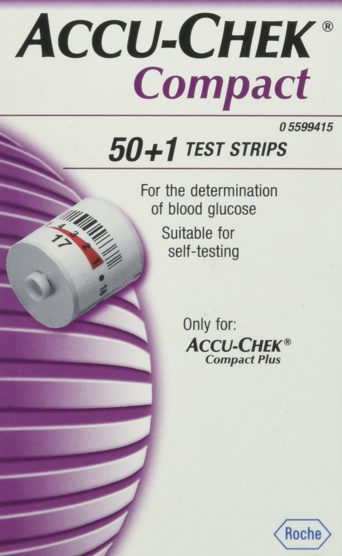 Buy Accuchek Compact Test Strips Box 50+1 Online at desertcartUAE