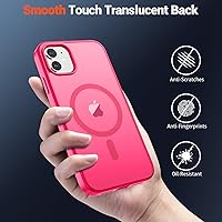 Vista 880 de SUPFINE - Funda magnética para iPhone 13 Pro Max (compatible con MagSafe), (protección contra caídas de grado militar de 10 pies), delgada, Negro