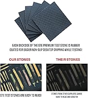 Vista 4 de Kit de evaluación de probador de joyas de oro y plata 10K 14K 18K 22K 24K platino paladio prueba de metales preciosos 999 925 chatarra