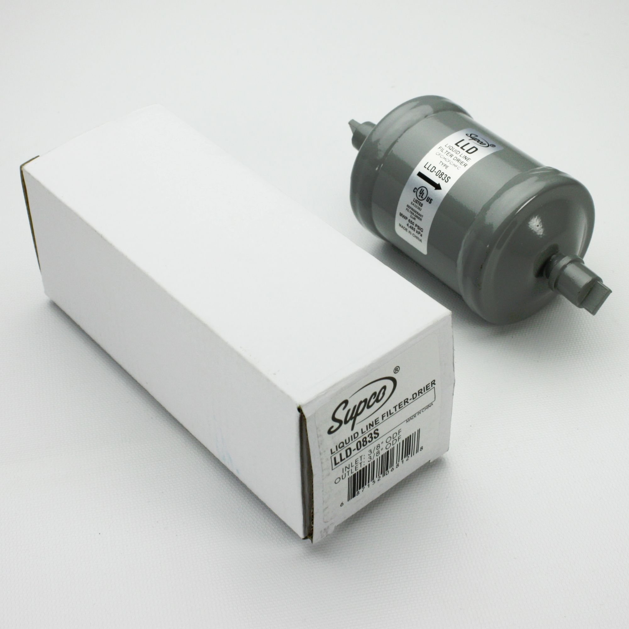 Filtre déshydrateur LLD083S résout les pannes de circuit sur climatiseur ODF 3/8