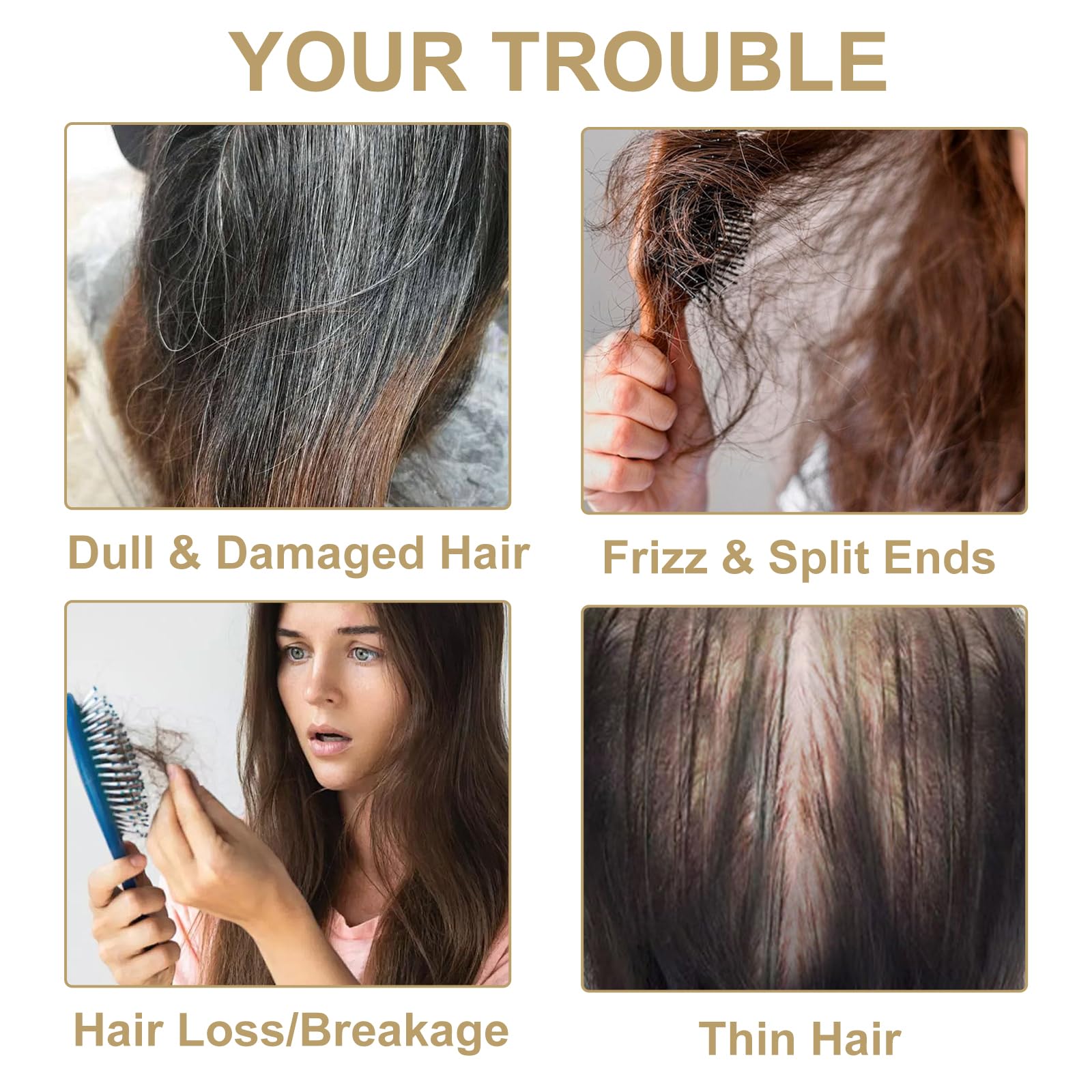 Raw Batana Oil for Hair Growth 100% Natural Pure Batana Oil from Honduras, Organic Hair Oil Repairs Damaged Hair - Image 2