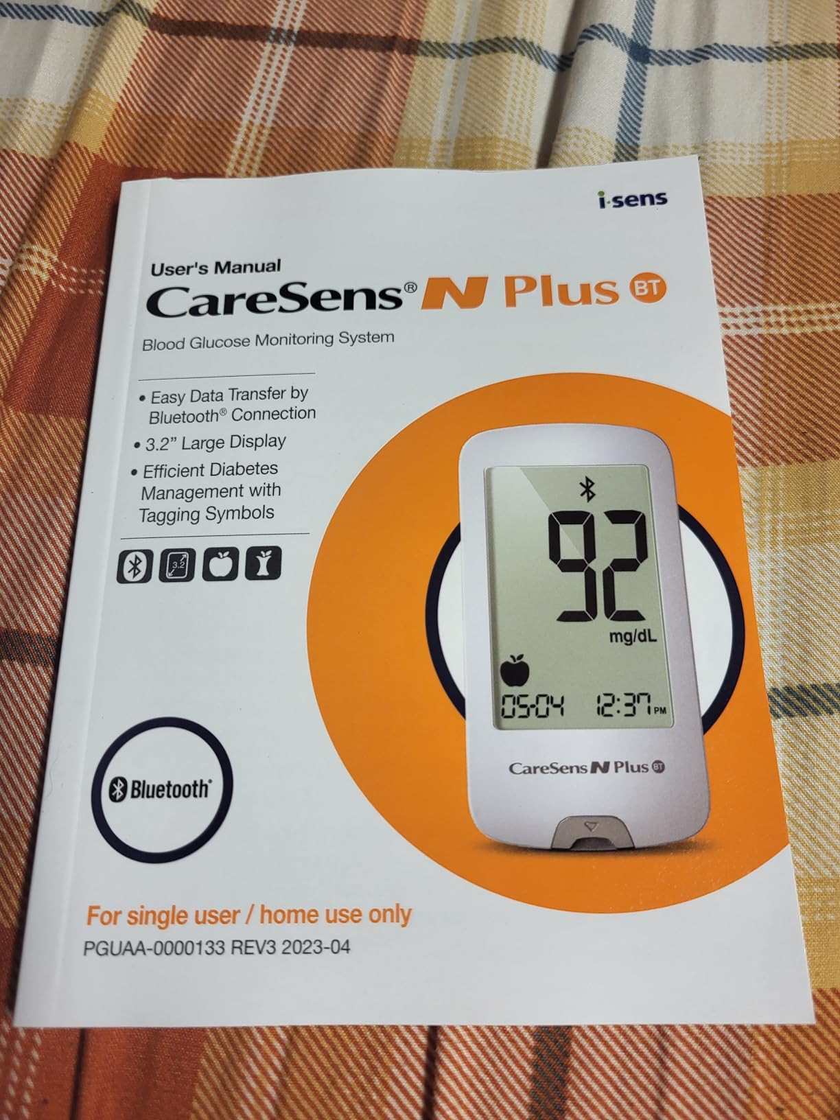 8/mo Finance CareSens N Plus Bluetooth Blood Glucose Monitor Kit