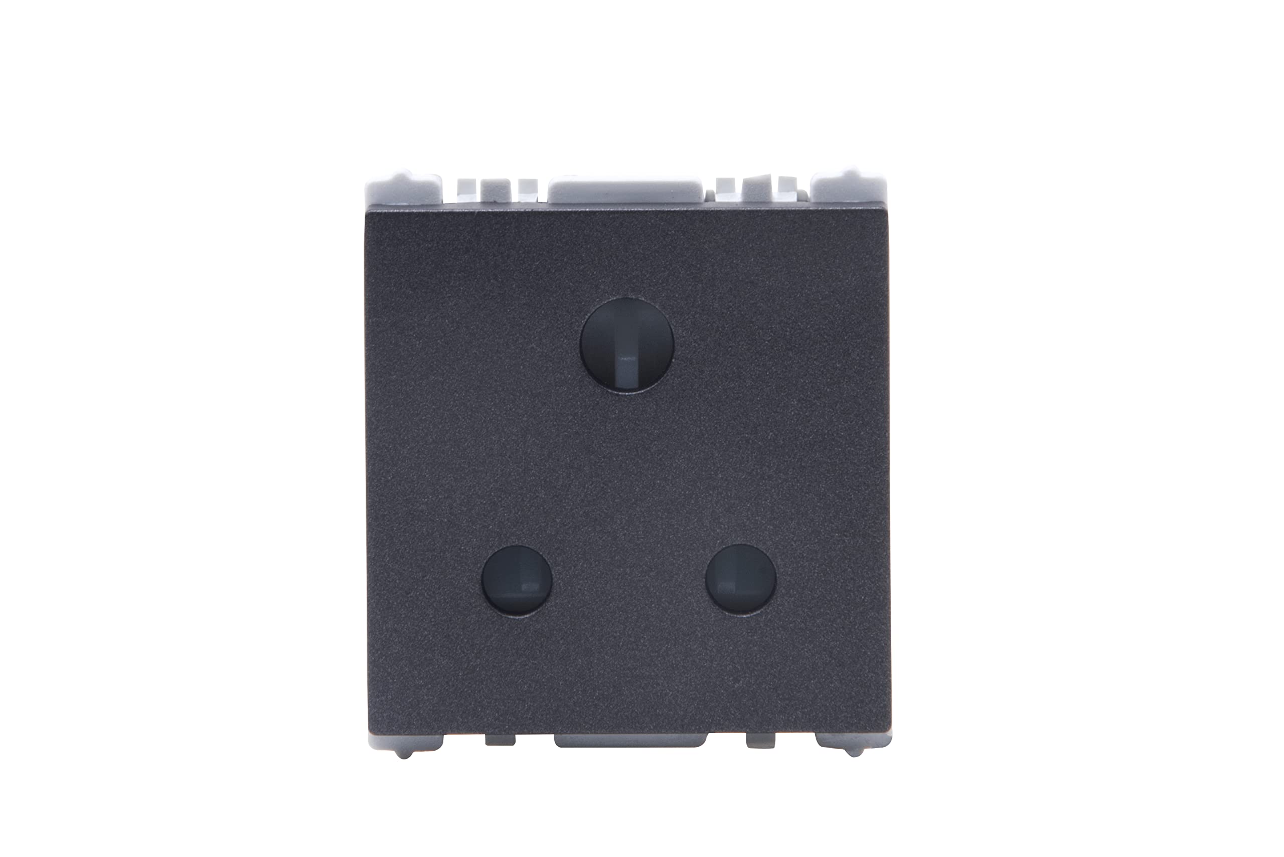 Wipro Northwest Nowa 6/16A 3 Pin - Power Socket, Matt Black (pack of 5) — Amazon image 13