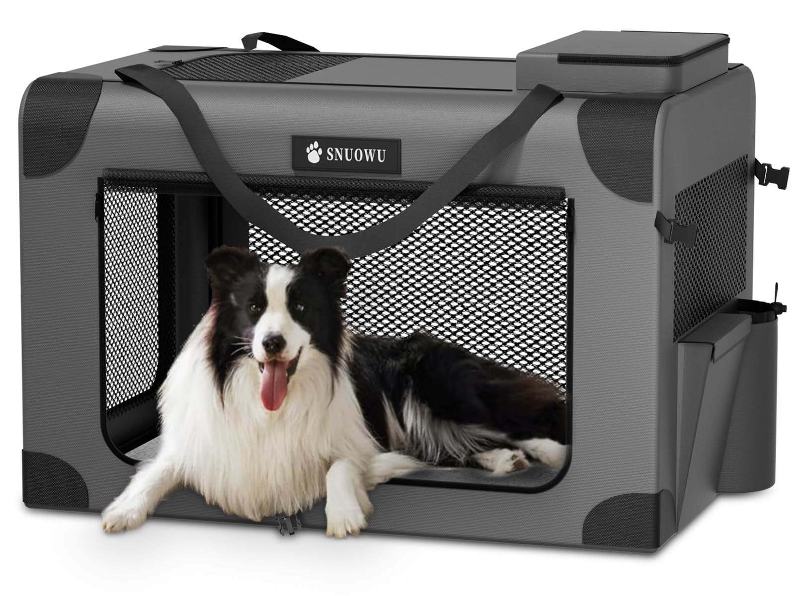 36 Inch Collapsible Dog Crate Door Portable Travel Dog
