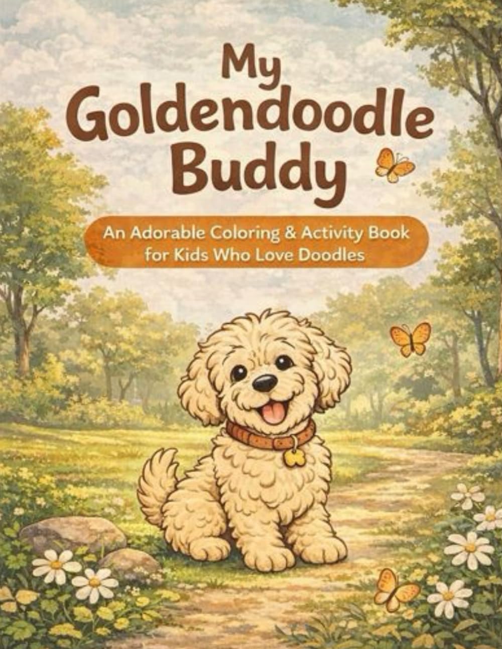 My Goldendoodle Buddy: An Adorable Coloring & Activity Book for Kids Who Love Doodles