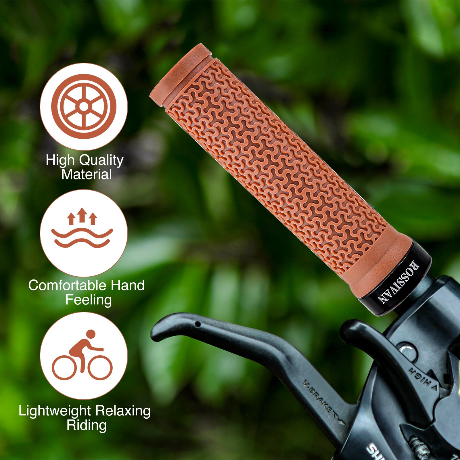 Rossivan Professional Bike Handlebar Grips - Image 4