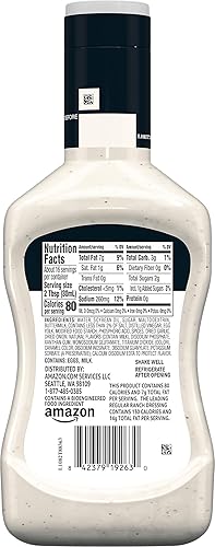 Vista 7 de Marca Yaxa – Happy Belly Light Ranch apósito de 16 fl oz