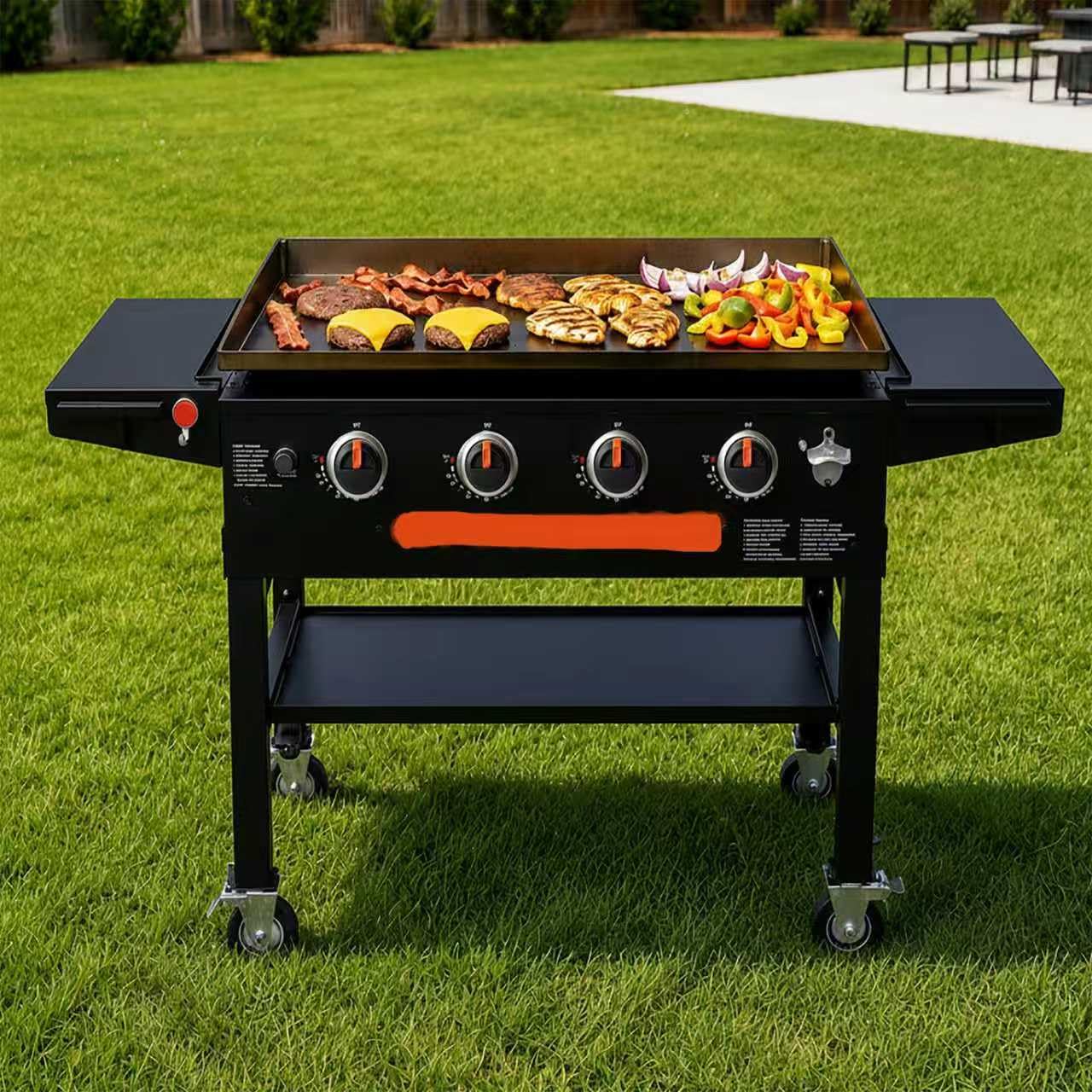 Firsgrill Blackstone Lot de 4 boutons de valve de rechange professionnels pour grilles de cuisson Argenté