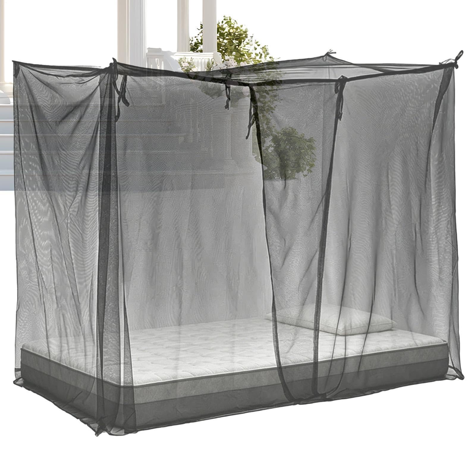 Malla para insectos de camping que soluciona las picaduras en camas 8