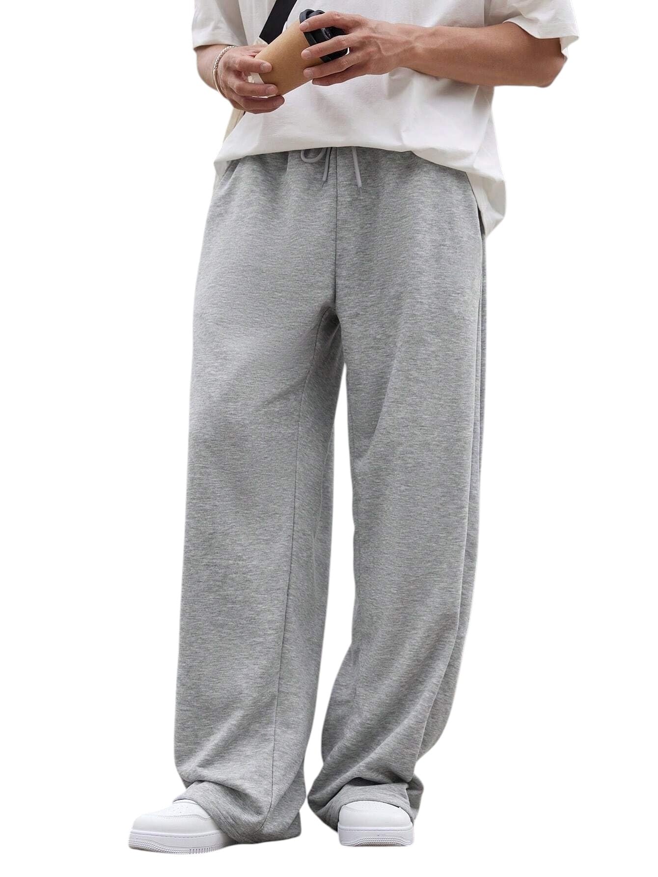 dockstreet Solid Cotton Blend Men Athleisure Track Pant Sweatpants-picture-26