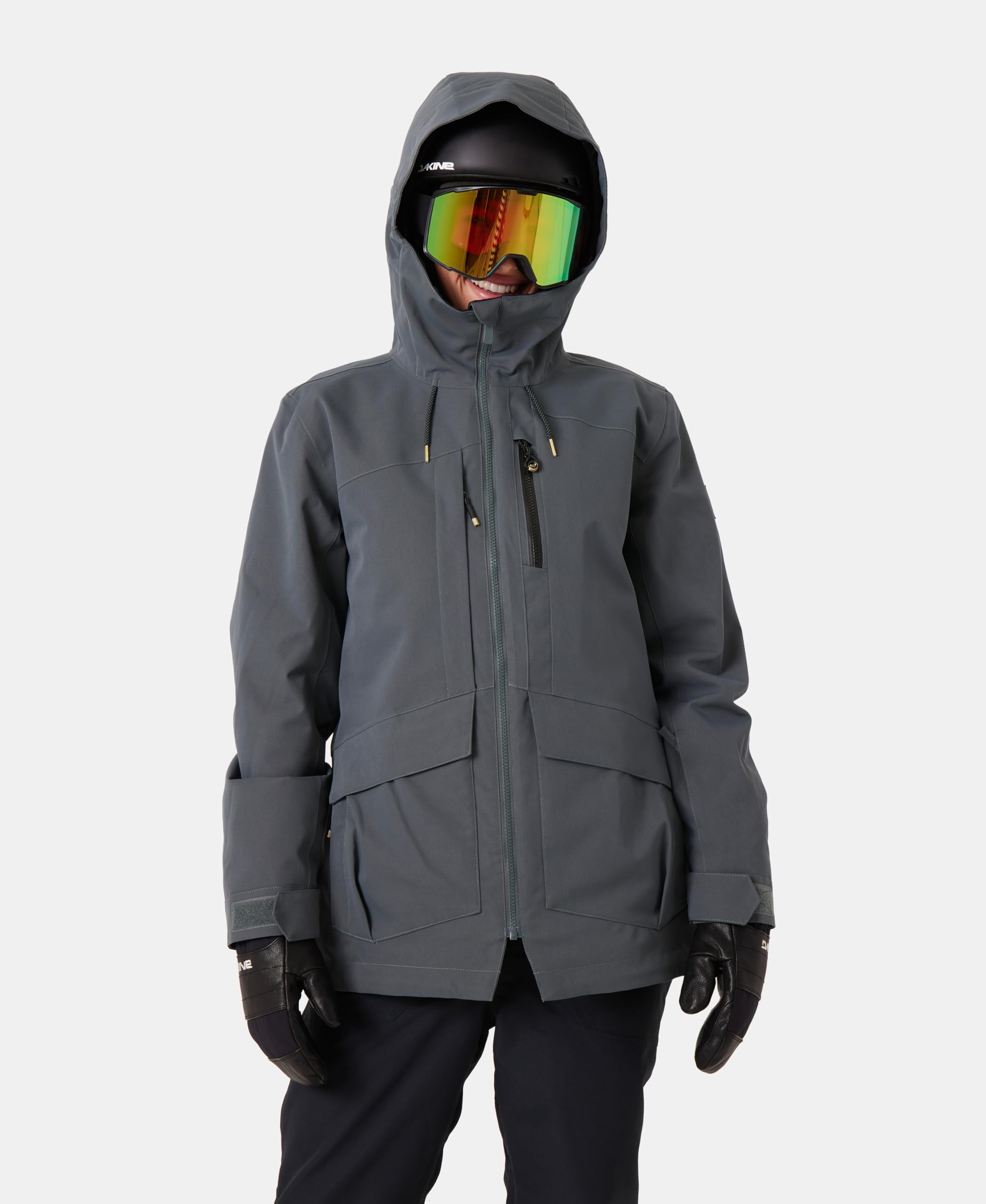 Roxy Damen Incline Parka Jacket – 15k Waterproof, Insulated, Pfas-free, Hydrosmart Collar Schneejacken (1er Pack)