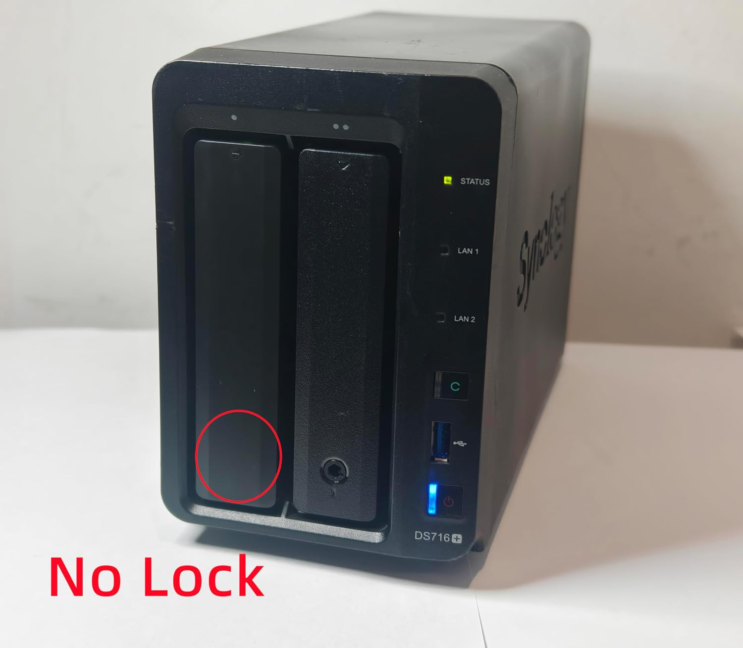 Replacement for Synology Disk Tray (Type D6)-No Lock