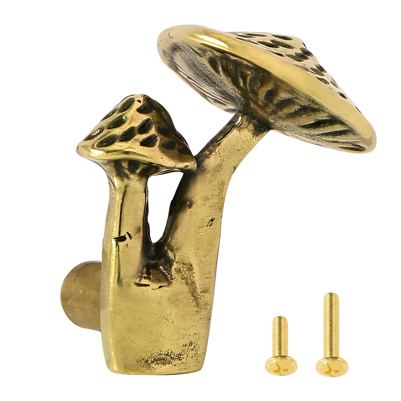 HDOYTXXM Stylish Mushroom Styles Door Handle Retros Single Cupboard Handle Furniture Hardware Mushroom Drawer Knobs Cabinet Knob