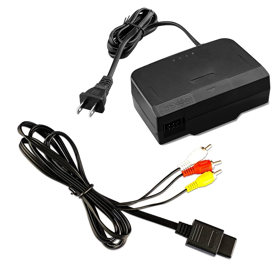 Amazon.com: N64 Power Supply and Cable, AC Power Supply