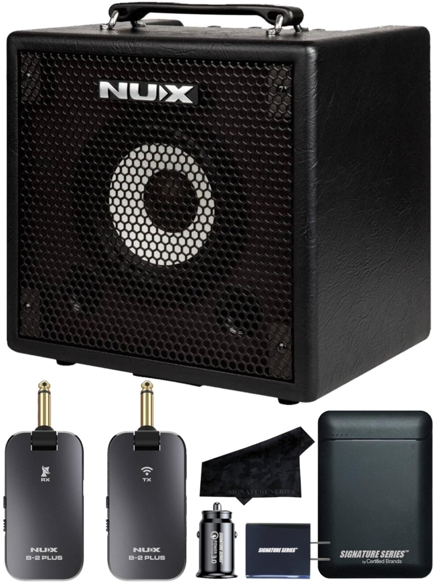 Amazon.com: NUX Mighty Bass 50BT Digital Bass Amp w/Bluetooth  