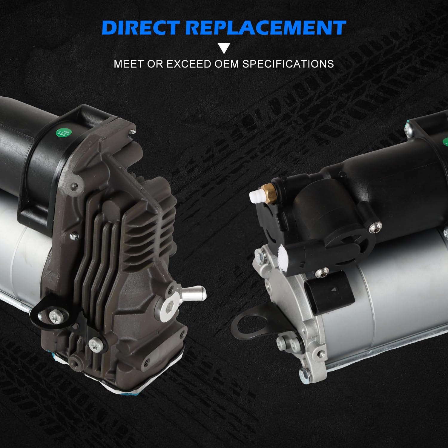 Air Suspension Compressor Pump 1663200104 1663200204, Compatible with Mercedes-Benz GL450 W166 GL-Class X166 2013 2014 2015 Air Compressor Pump Part