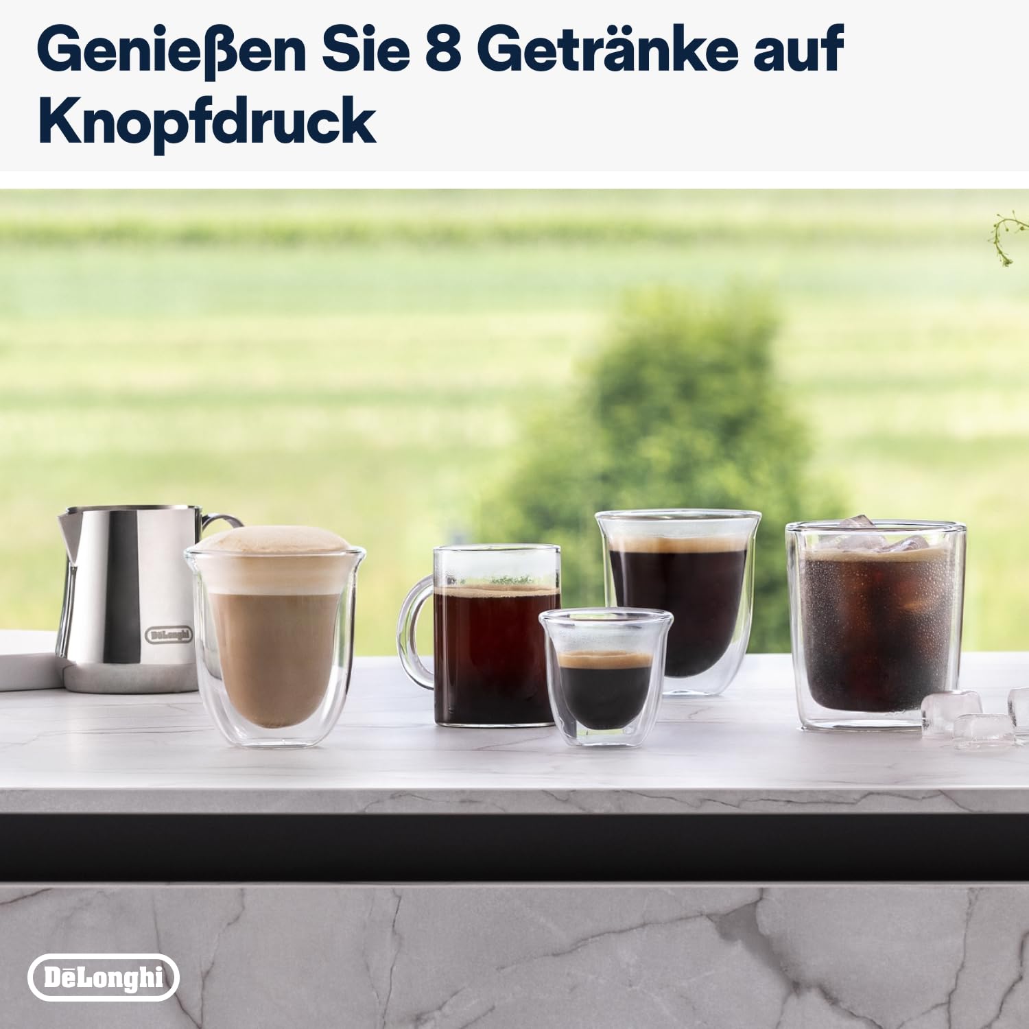 De'Longhi Rivelia EXAM440.35.BG Kaffeevollautomat mit Milchaufschäumdüse – Bild 6
