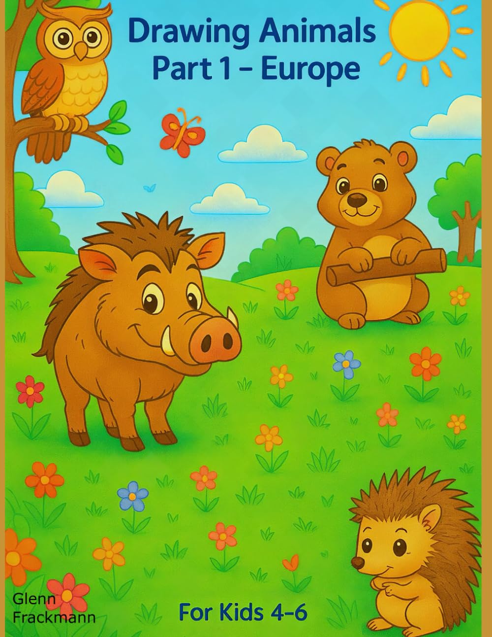 Drawing Animals Part 1 - Europe (Drawing Animals around the world)