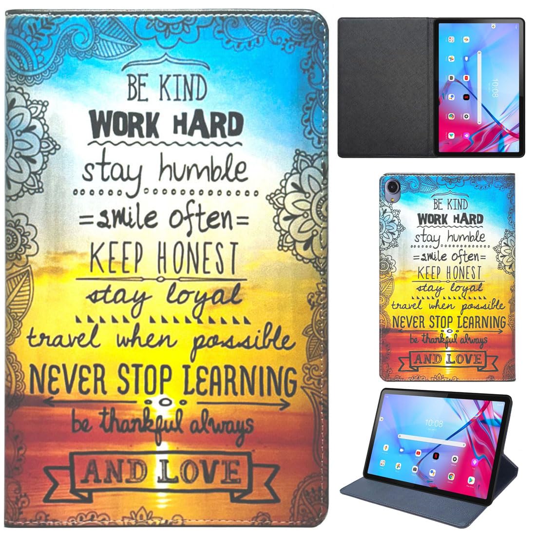 Zaoma Printed Flip Flap Case Cover Compatible for Lenovo Tab P11 Plus 11 inch Tablet Model No. TB-J616X (J616X_PRNBEKI) (B0CQ4VCCS3) Amazon Price History, Amazon Price Tracker
