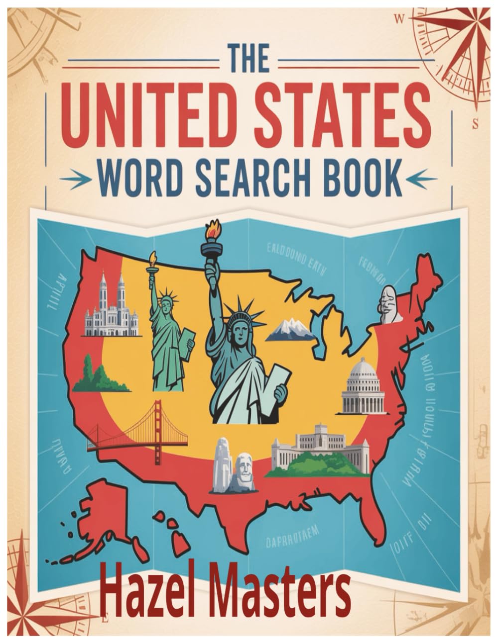 United States Word Search Book: Large Print Edition
