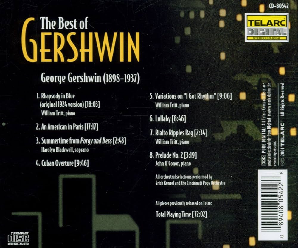 クラシック e Gershwin 8 CD Box George Gershwin 8 CD Box - メルカリ