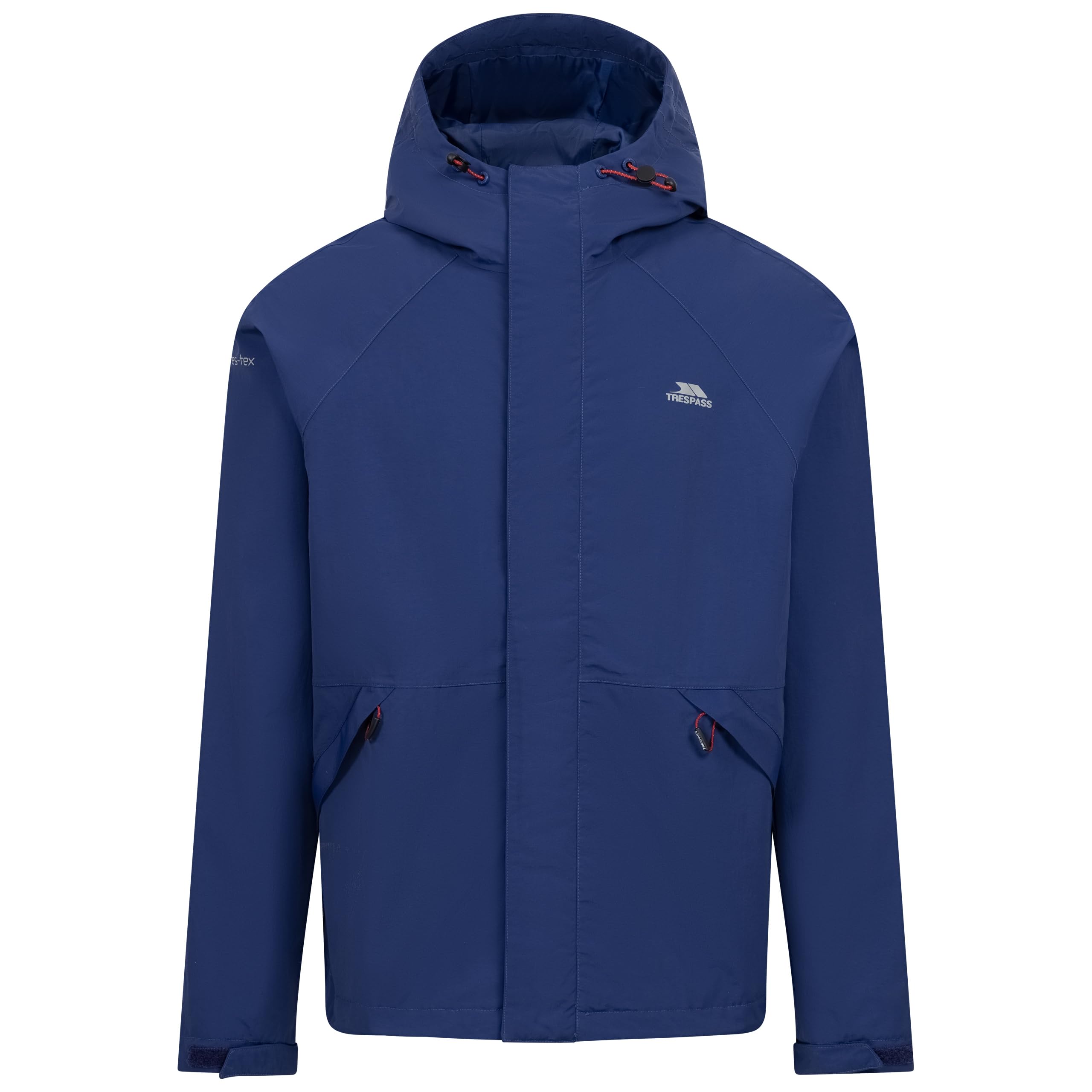 Trespass Men's Blue Waterproof Jacket Bayhead