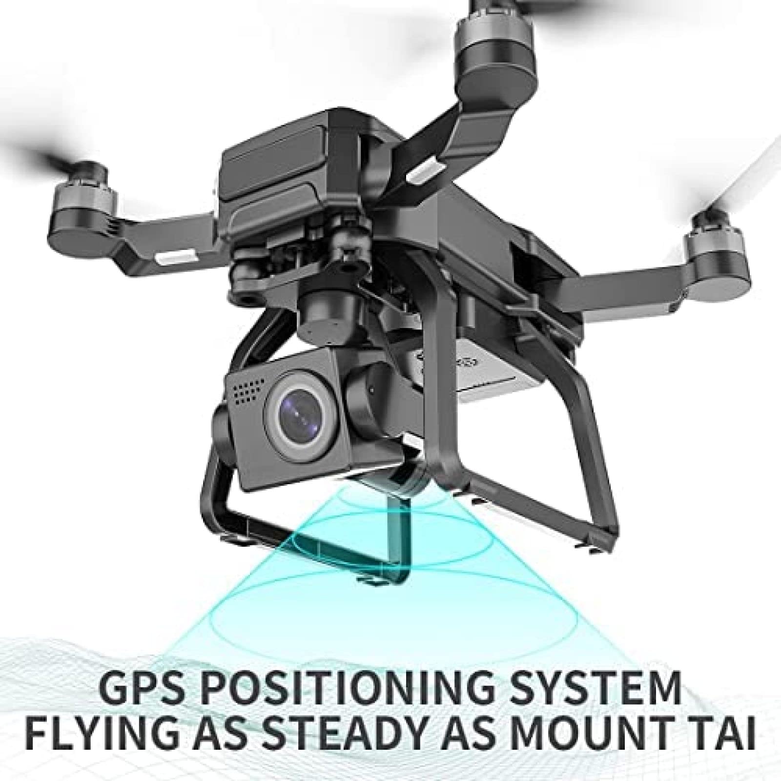 Die 5G WiFi 3KM HD Drone Kit,SJRC F7 PRO Photography Drone 3-Axis Mechanical Gimbal 4K Brushless GPS Follow Drone with Portable Bag,Single Battery Version,Constructive23