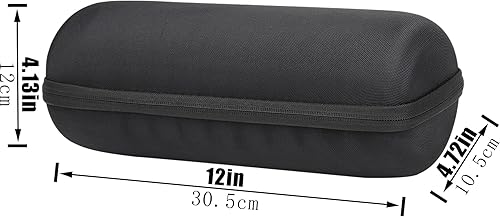 Miniatura 7 de co2CREA Funda de viaje rígida de repuesto para altavoz Bluetooth JBL Charge 4Charge 5 impermeable (funda negra)