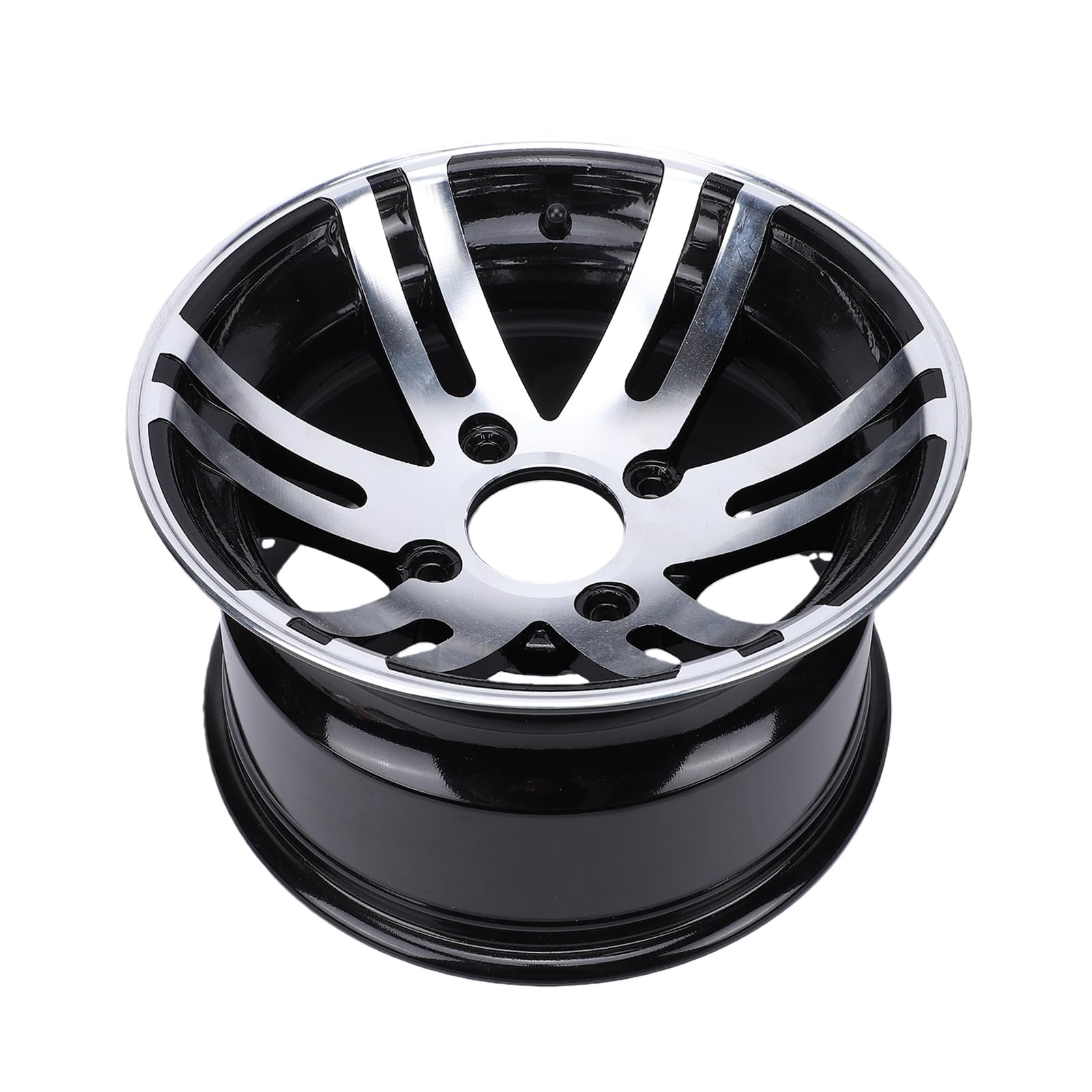 Llantas de Ruedas ATV, Cubo de Llanta de Rueda ATV de 12 Pulgadas, Ruedas de Repuesto de Aleación de Aluminio para Quad, ATV, Go Karts, Vehículo Todoterreno, Rendimiento