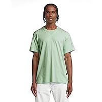 G-STAR Uomo Nifous T-Shirt, Verde Scuro (Birds Egg Green D24449)