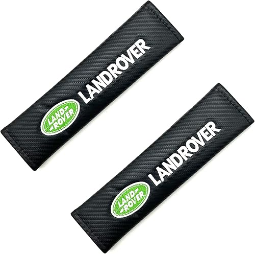 2 almohadillas para cinturón de seguridad de automóvil Land Rover, fundas para cojines para Range Rover, Defender, Starline, Discovery, Evoque, etc