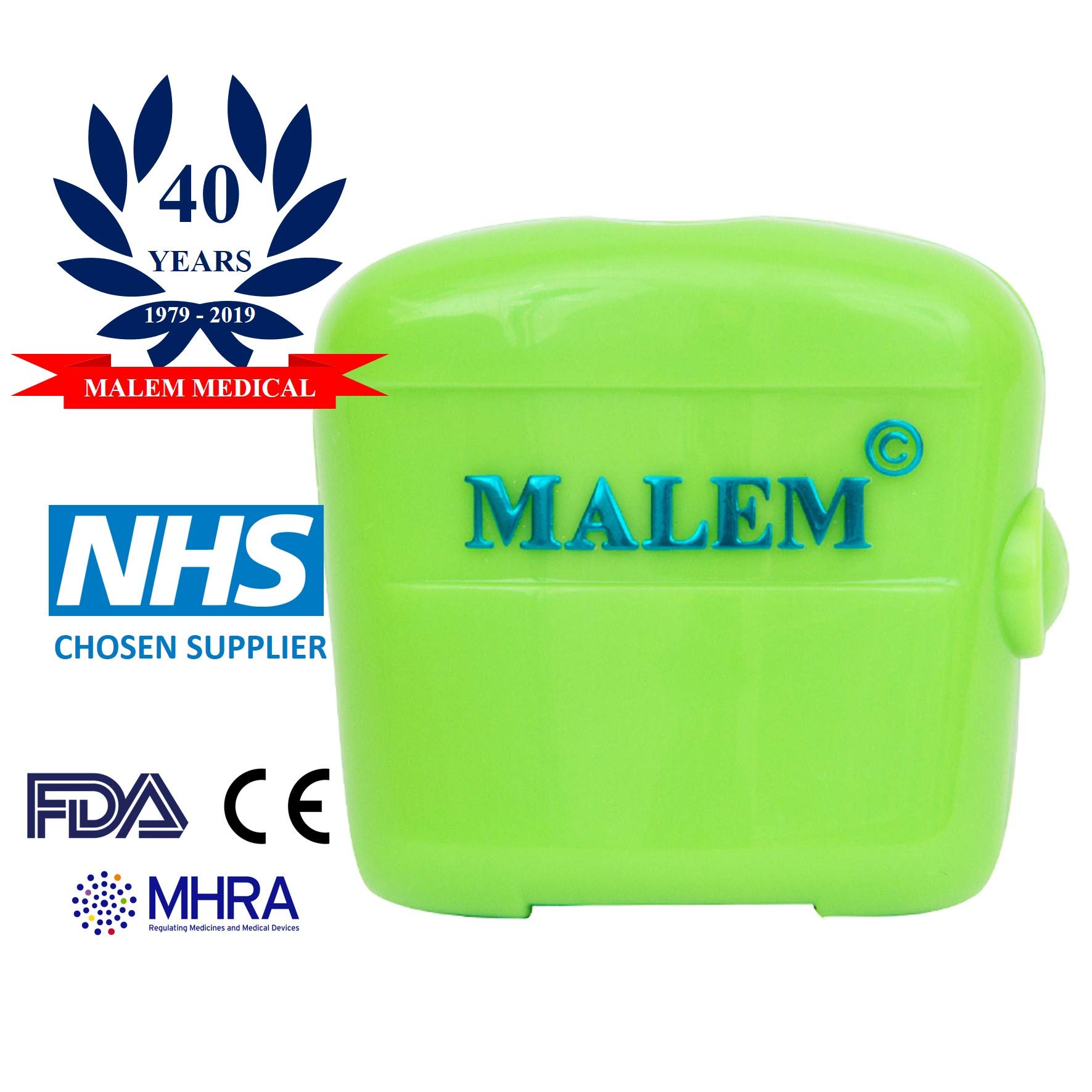 Malem Audio MO3 Bedwetting Alarm (Green - Single Tone)