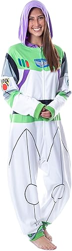 Miniatura 6 de Disney Toy Story Buzz Lightyear Space Ranger - Disfraz de pijama para hombre Blanco