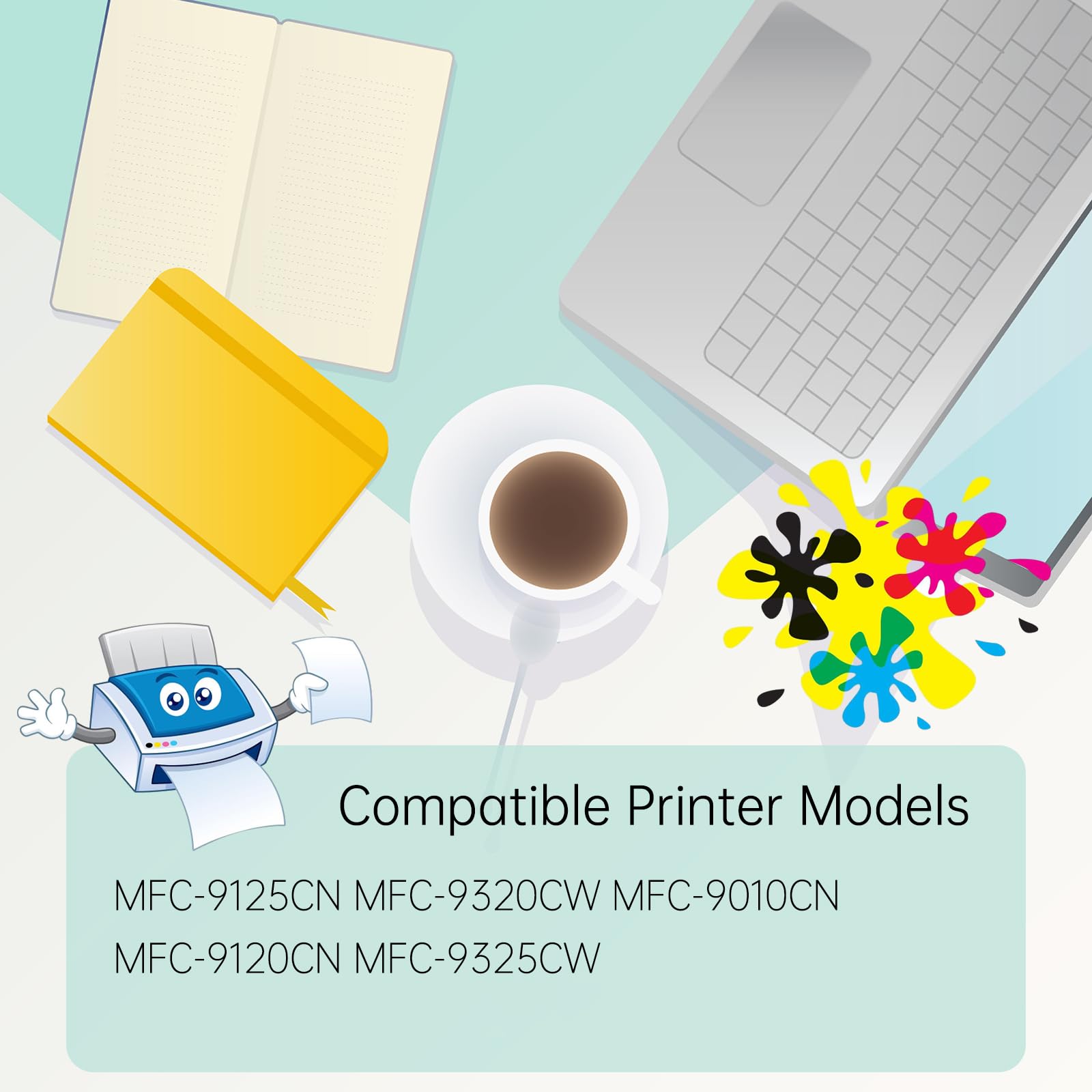 BU-200CL Transfer Belt Unit Compatible with Brother MFC-9125CN MFC-9320CW MFC-9010CN MFC-9120CN Printers (1 Set)